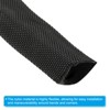 Unique Bargains Durable Nylon Flexible Protective Insulation Cable Hose Sleeve - 3 of 3