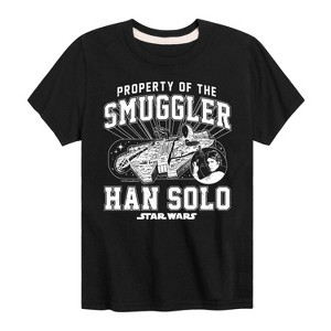 Boys' - Star Wars - Property Of The Smuggler Short Sleeve Graphic T-Shirt - 1 of 3