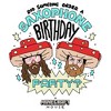 Men's A Minecraft Movie Garrett and Steve Saxophone Birthday Party T-Shirt - 3 of 4