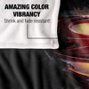 Kids' Superman Man Of Steel Grungy Shield Silky Touch Blanket White 36X58 - 4 of 4