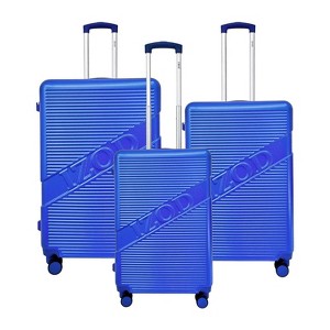 IZOD Harper 3-Piece Expandable ABS Hardshell Luggage Set with 360° Dual Spinning Wheels & Combo Lock - 28", 24", 20 - 1 of 4