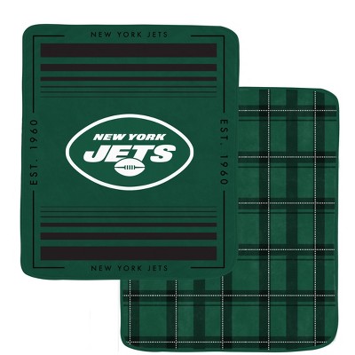 Nfl New York Jets Sweatshirt Blanket : Target