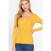 Slickblue Women's Viscose Rib Sweater, V-Neck & Lightweight Knit, Casual Pullover, Multiple Color Options, S-L - 3 of 4