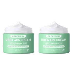 Grocerism 40% Urea Cream & 2% Salicylic Acid Cream - Intensive Repair for Dry Skin & Calluses - Hand & Foot Cream - 1 of 4
