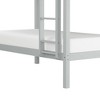Hillsdale Furniture Kids' Twin Over Twin Caspian Bunk Bed with Hanging Nightstand Gray - 3 of 4