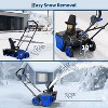 20in 40V Cordless Snow Blower, Brushless Motor Electric Snow Removal with LED Light, Battery & Charger, 23ft Snow Thrower with 180° Chute - 2 of 4
