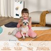Contemporary Abstract Machine Washable Geometric Aesthetic Area Rugs Non Slip Thin Low Pile Rugs for Living Room Bedroom - 4 of 4
