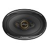 Pioneer® TS-A6971F 6-In. x 9-In. 600-Watt 4-Way Full-Range Coaxial Speakers Gold and Black, Max Power 2 Pack - 2 of 4