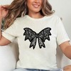Simply Sage Market Lace Bow  Short Sleeve Tee - 2 of 4