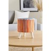 Footed Stripe Planter (Set of 2) - 2 of 3