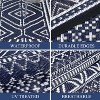 Coucheta Reversible Outdoor Rug , Waterproof Plastic Straw Patio Mat for Camping, RV & Deck, Easy Clean & Portable,Multi-Color & Size - 4 of 4