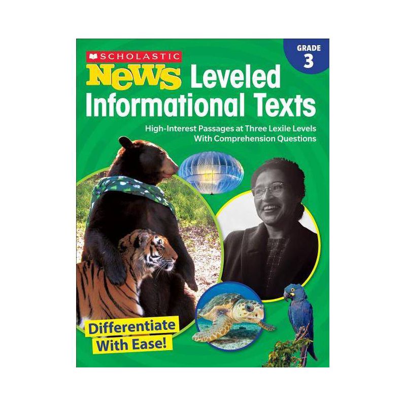 Scholastic News Leveled Informational Texts: Grade 3 - by  Scholastic Teacher Resources (Paperback), 1 of 2