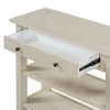 NicBex Console Table with Drawer and 2 Sturdy Shelves Side Table Sofa Table for Living Room, Entryway, Hallway - 4 of 4