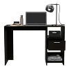 NicBex Home Office Desk 43.3" W Modern Writing Desk with 2 Open Shelves, 1 Storage Drawer and Wooden Frame for Office, Study, Living Room - 2 of 4