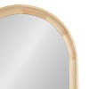 Hatherleigh Arch Wood Wall Mirror - Kate & Laurel All Things Decor - image 2 of 4