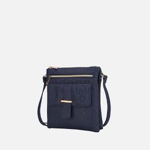 MKF Collection Janni Signature Embossed Crossbody Bag by Mia K - 1 of 4