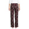 Lands' End Women's Print Flannel Pajama Pants - 2 of 3