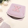 Unique Bargains Letter x Pattern Makeup Bag 1 Pc - 3 of 4