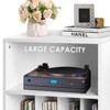 Hommpa Multi-Functional Record Listening Station Play Stand with Vinyl Storage - 4 of 4