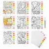 Vivid by Brea Reese: Watercolor Pad Kit - Kawaii Food - 8 Playful Designs - 3 of 4
