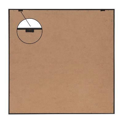 Houseplants Watercolor Print on Canvas with Gray Frame