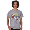 Dennis The Menace Winter Sleigh Ride Graphic T Shirt Men or Women Brisco Brands - 3 of 4