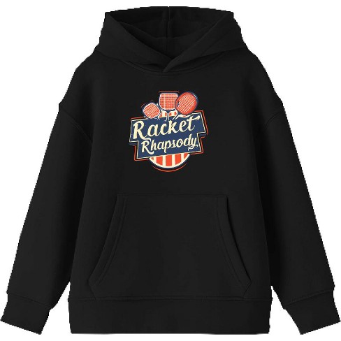 Padel Tennis "Racket Rhapsody" Youth Long Sleeve Hoodie - image 1 of 2