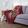 Marvel Spider-Man Across The Spiderverse Scarlet Spider Silk Touch Throw Blanket 50x60 Inches - 4 of 4