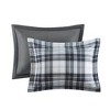 Sapphtopaz Bedding Comforter Set Quilt Set Scotchgard Down Alternative with Plaid Pattern - 3 of 4