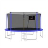 14FT Trampoline ,Sports Fitness Trampolines with Enclosure Net, Recreational Trampolines for Outdoor Indoor - 4 of 4