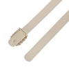 INSPIRE CHIC Women's Pearl Buckle PU Leather Skinny Adjustable Dress Pants Waist Belts 1 Pcs - 3 of 4