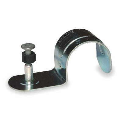 Ramset  ConduitStrap w/PlatedPin,L:1",PK100 12HSMP034