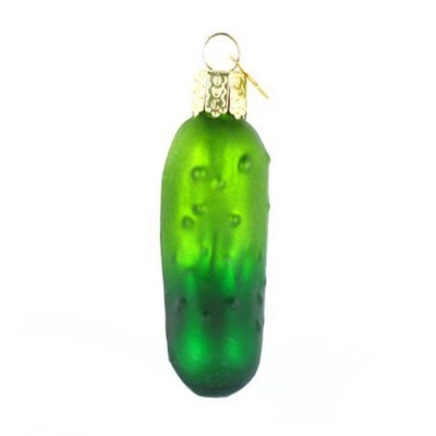 Old World Christmas Blown Glass Ornament for Christmas Tree, Sweet Pickle