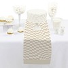 Big Dot of Happiness Tan Checkered Party - Petite Paper Table Runner - 12 x 60 inches - 2 of 4