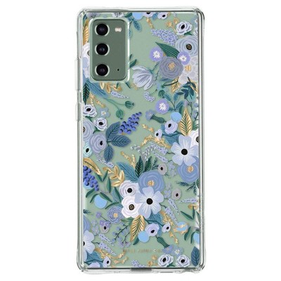 Rifle Paper Co. Case for Samsung Galaxy Note20 - Garden Party Blue