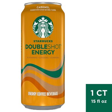 Starbucks Doubleshot Energy Caramel Coffee Drink - 15 fl oz Can