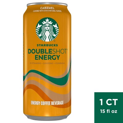 Starbucks Doubleshot Energy Caramel Coffee Drink - 15 fl oz: Caffeinated