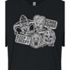Women's - Are You Afraid of the Dark - Monster Patches Cropped Graphic T-Shirt - 2 of 4