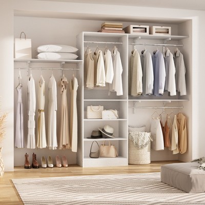 Aheaplus 20-96'' W Closet System for Bedroom