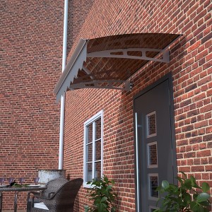 PAGED Awning Window Awnings with Aluminum Alloy Bracket and Valance for Door Entrance - 1 of 4