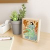 sandrapoliakov FIRST WARM DAY AFTER WINTER Framed Mini Art Print 4" (H) x 3" (W) x 1" (D) - Society6 - 2 of 3