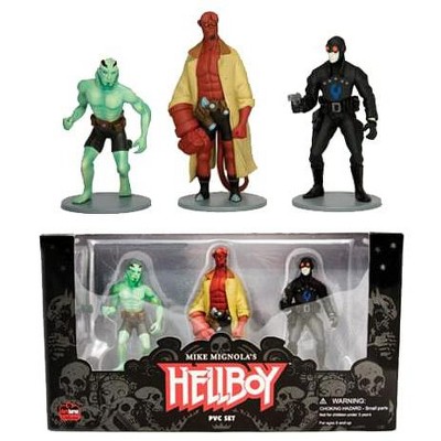 Dark Horse Comics Dark Horse Comics Hellboy 4" PVC Action 3 Figure Set