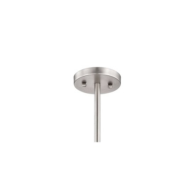Brushed Nickel Spherical 6-Light Orb Chandelier