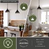 VAXCEL Sheffield 1 Light Farmhouse Dome Pendant Light - 3 of 4