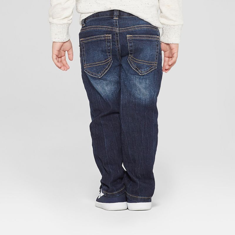 Toddler Boys' Straight Fit Jeans - Cat & Jack™, 3 of 5