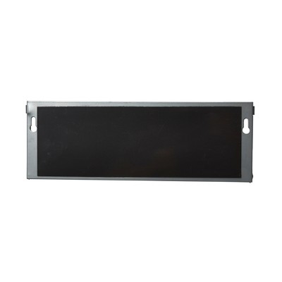 Gray Metal Magnetic Spice Rack with Paper Towel Holder