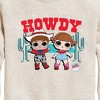 Boys' - LOL Surprise! - Howdy Neon Graphic Long Sleeve Fleece Sweatshirt - 2 of 4