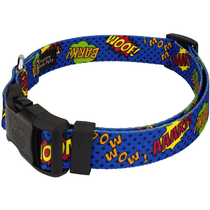 Country Brook Petz Deluxe Blue Super Dog Collar - Made in the U.S.A, 3 of 6