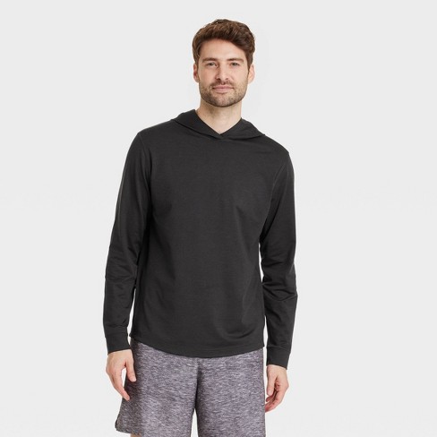 Men&rsquo;s Soft Stretch Hooded Long Sleeve Top - All In Motion™ : Target
