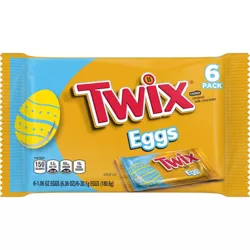 Twix Easter Eggs - 6.36oz/6ct
